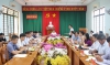 Đồng chí Phó Bí thư Thường trực Tỉnh ủy làm việc với Ban Thường vụ Huyện ủy Đăk Hà.
