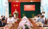 Đồng chí Phó Bí thư Thường trực Tỉnh ủy làm việc với Ban Thường vụ Huyện ủy Đăk Glei.
