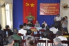 Đồng chí Phó Bí thư Tỉnh ủy, Trưởng Đoàn ĐBQH tỉnh tiếp xúc cử tri  tại xã Đăk Sao, huyện Tu Mơ Rông