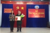 Đồng chí Phó Bí thư Thường trực Tỉnh ủy dự Lễ trao tặng Huy hiệu Đảng tại thị trấn Đăk Tô, huyện Đăk Tô